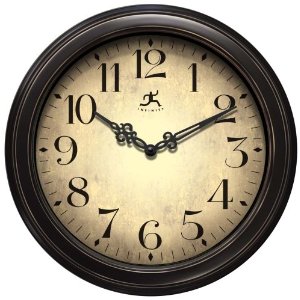 Infinity Instruments Precedent Wall Clock